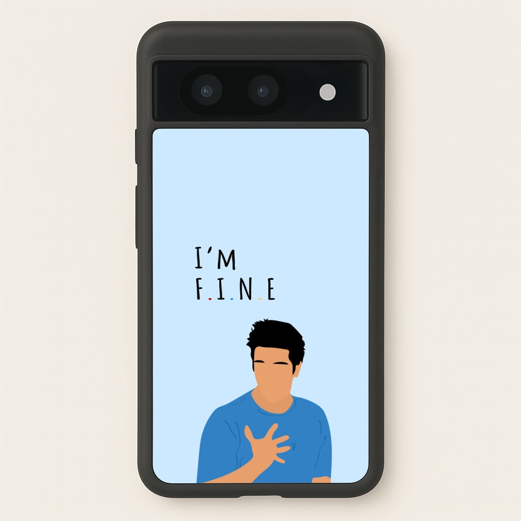 I'm Fine Phone Case