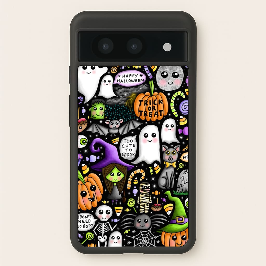 Colourful Halloween Pattern Phone Case