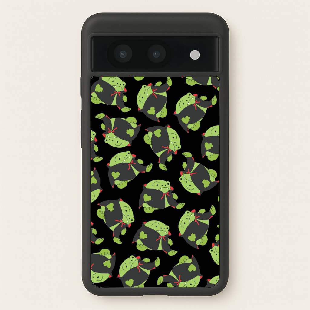 Vampire Frog Pattern - Halloween Phone Case