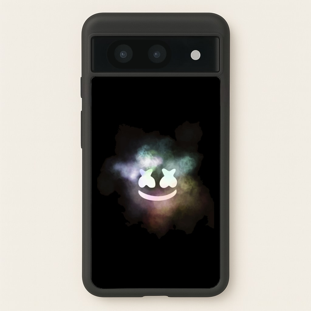 Black White Helmet DJ Smoke Phone Case