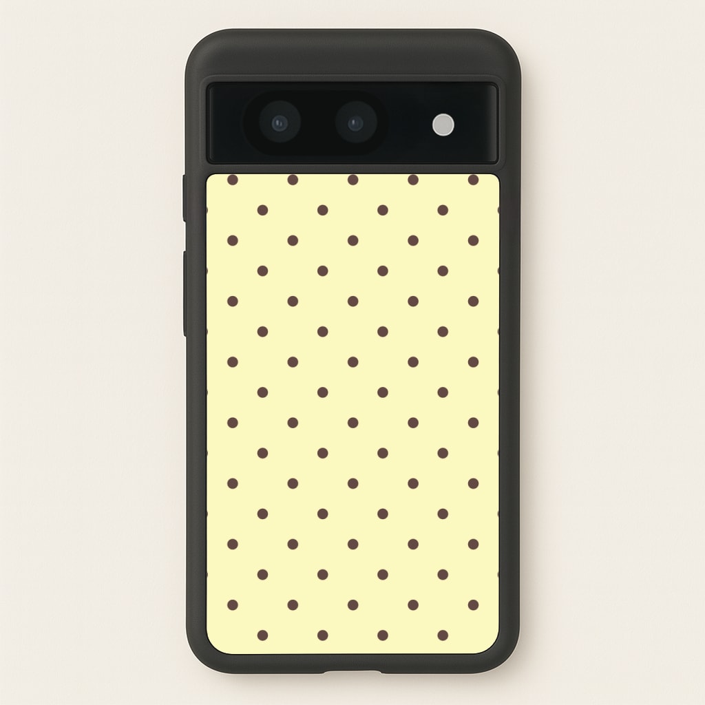 Vanilla & Chocolate Polka Dots Phone Case