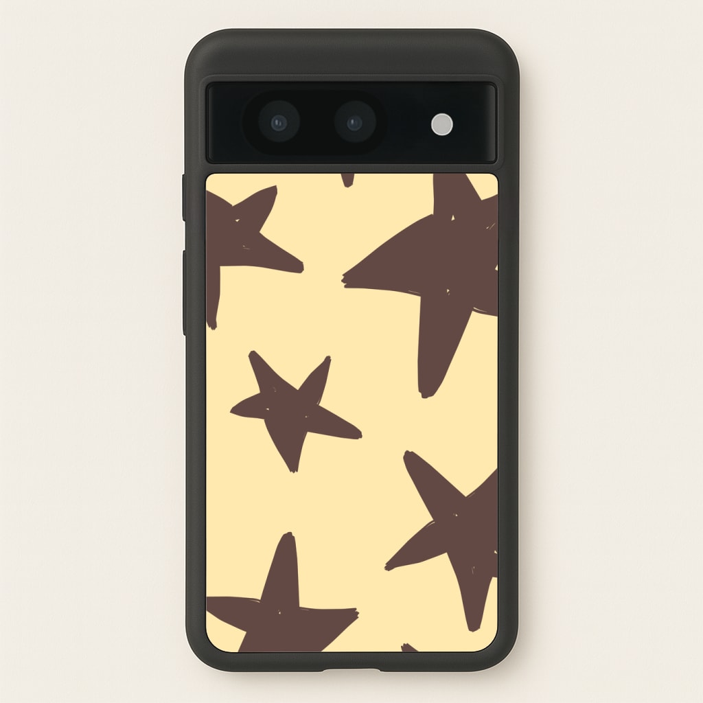 Vanilla & Chocolate Stars Phone Case