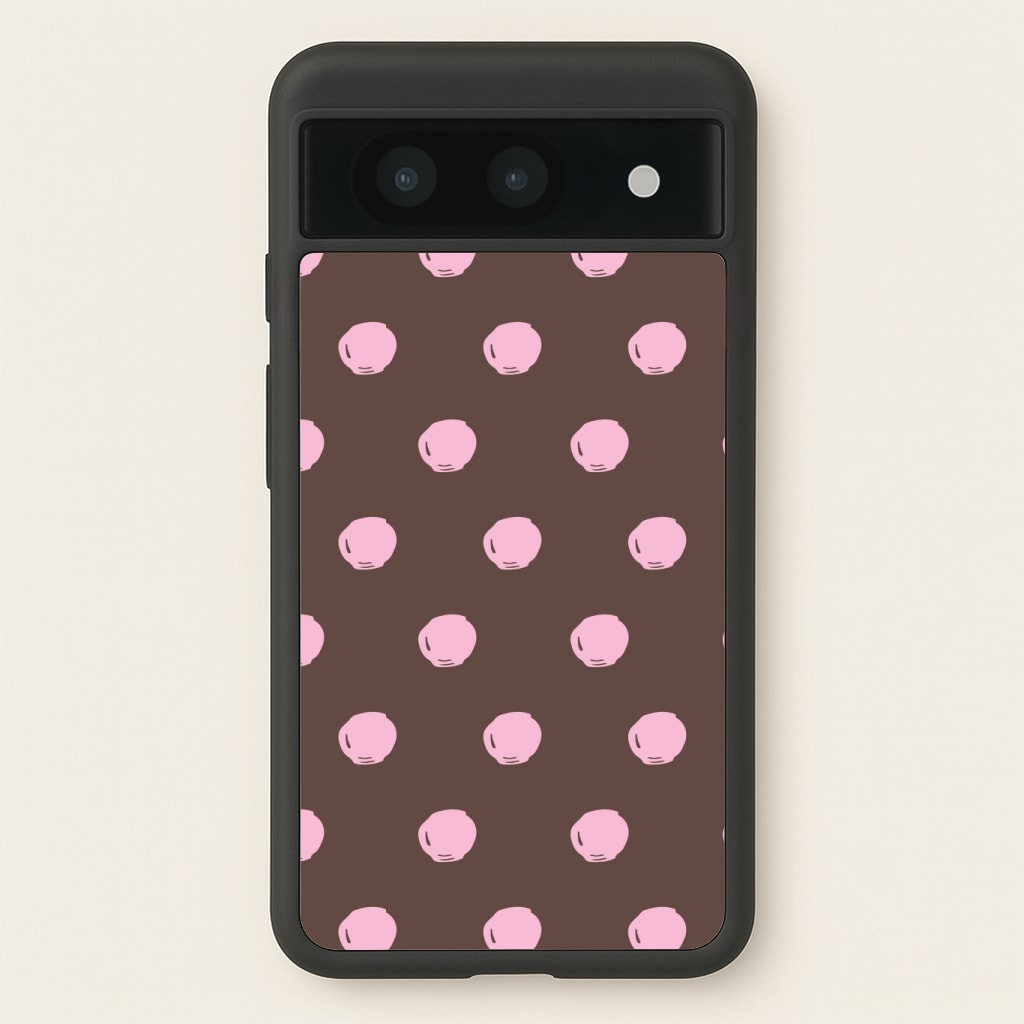 Chocolate & Strawberry Buttons Phone Case