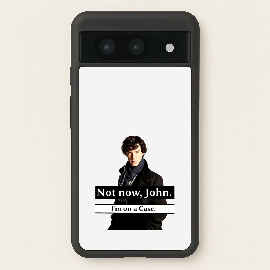 I'm on a Case Holmes Pun Phone Case