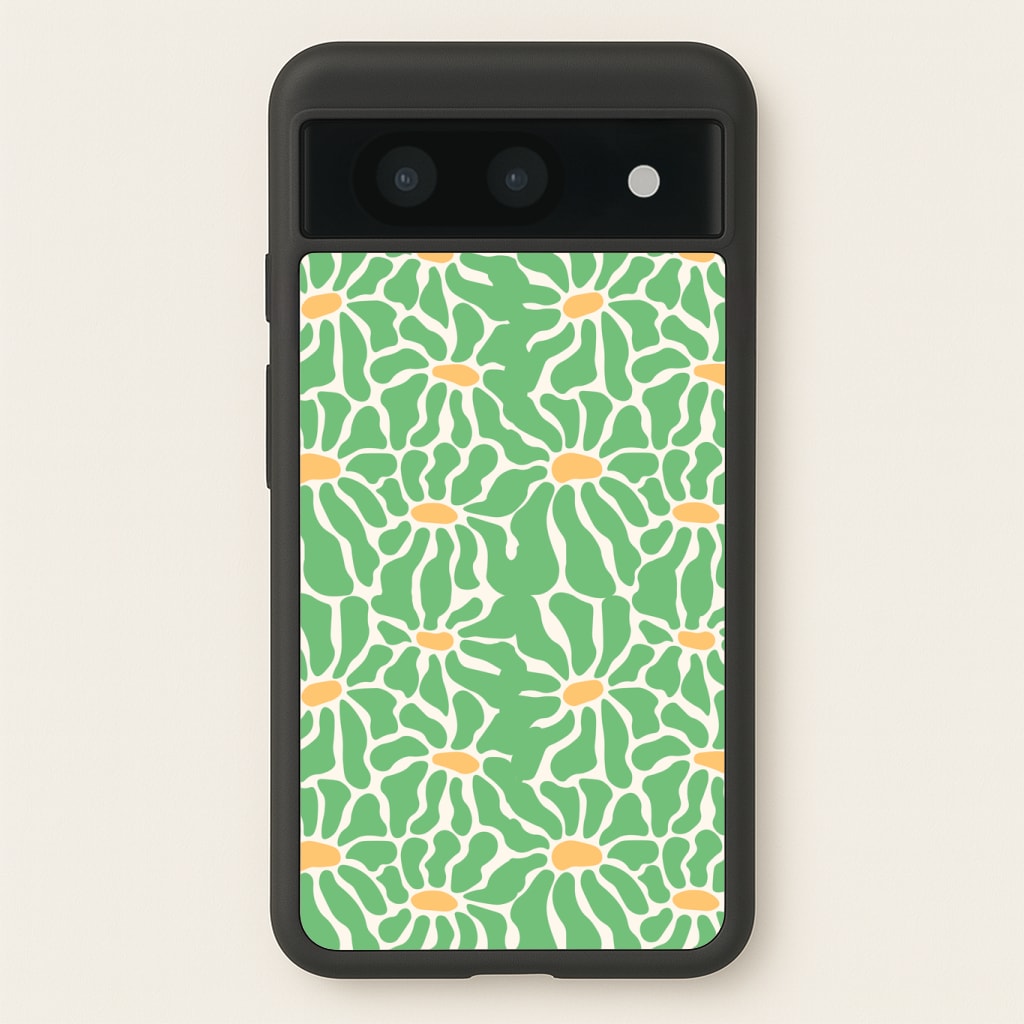 Green Flowers - Summer Phone Case