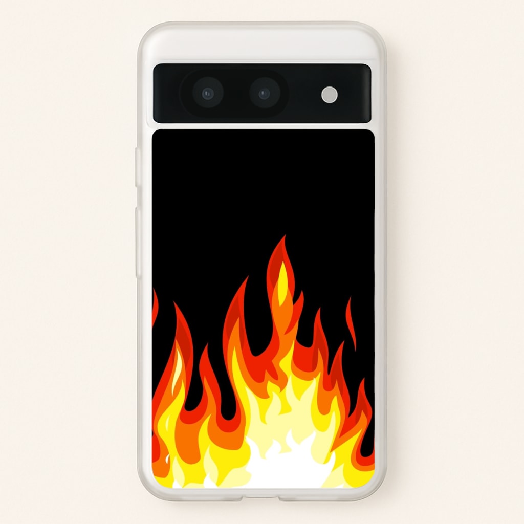 Black Flame Phone Case