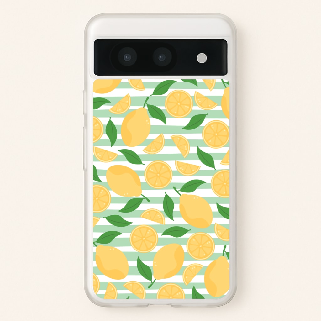 Lemons Pattern - Summer Phone Case