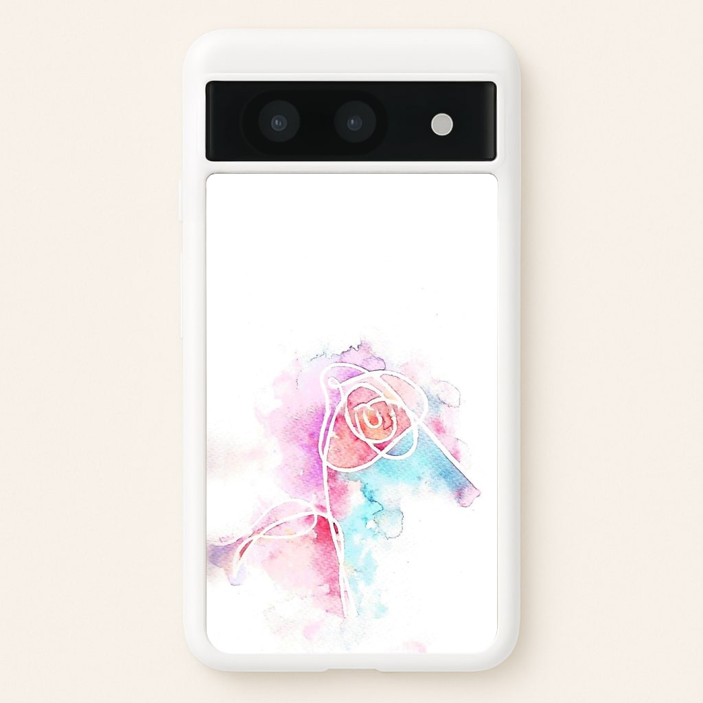 K-Pop Band Love Yourself Watercolour Painting Phone Case