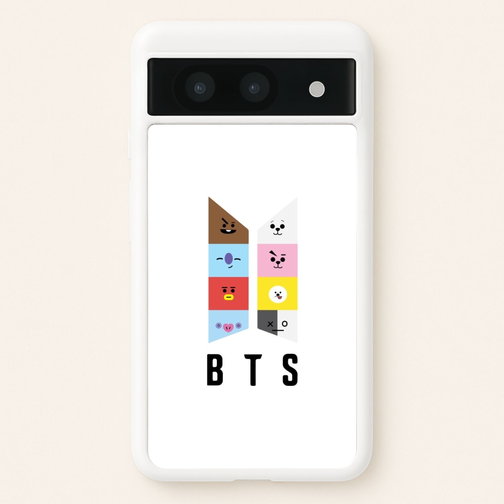 BT21 K-Pop Band Logo Phone Case