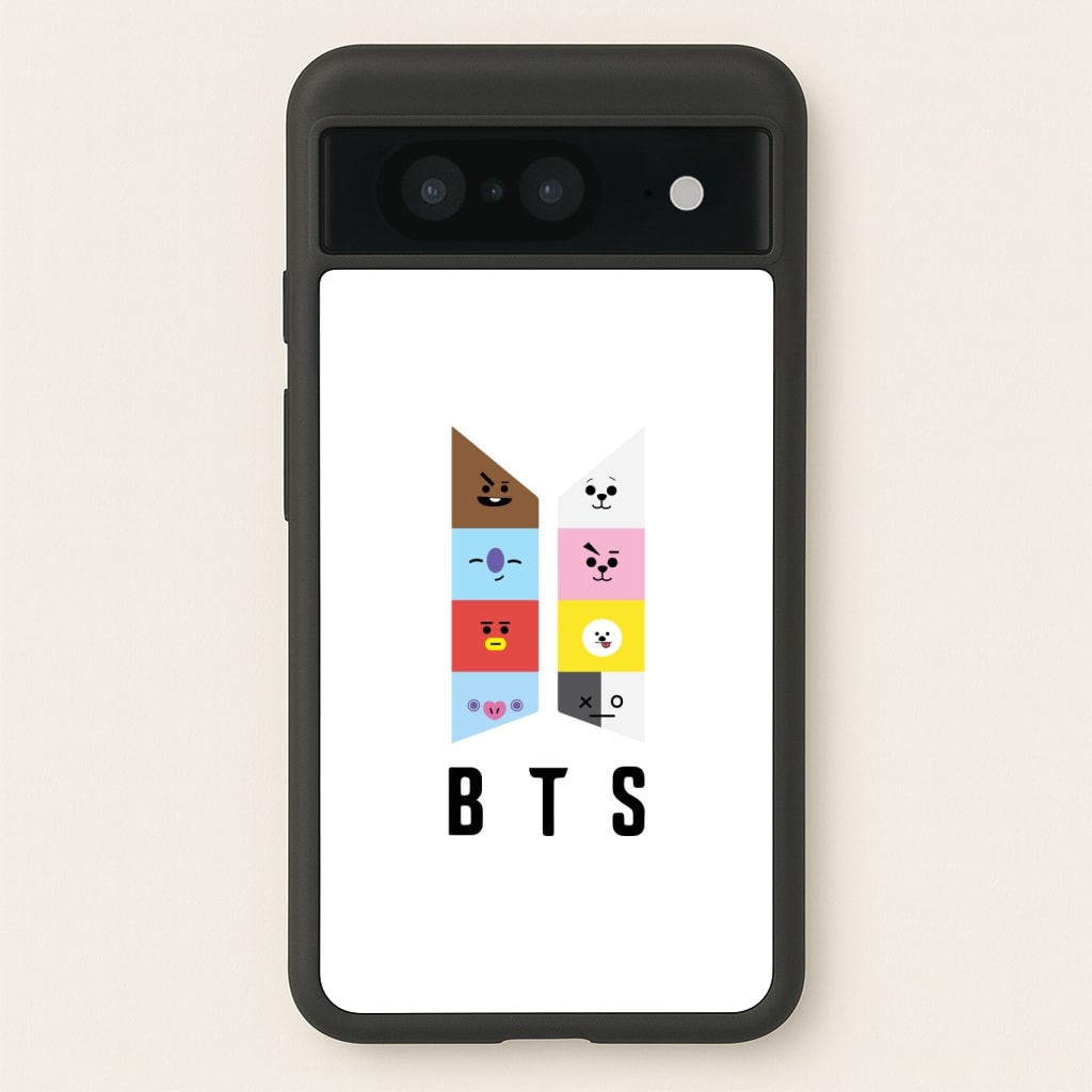 BT21 K-Pop Band Logo Phone Case
