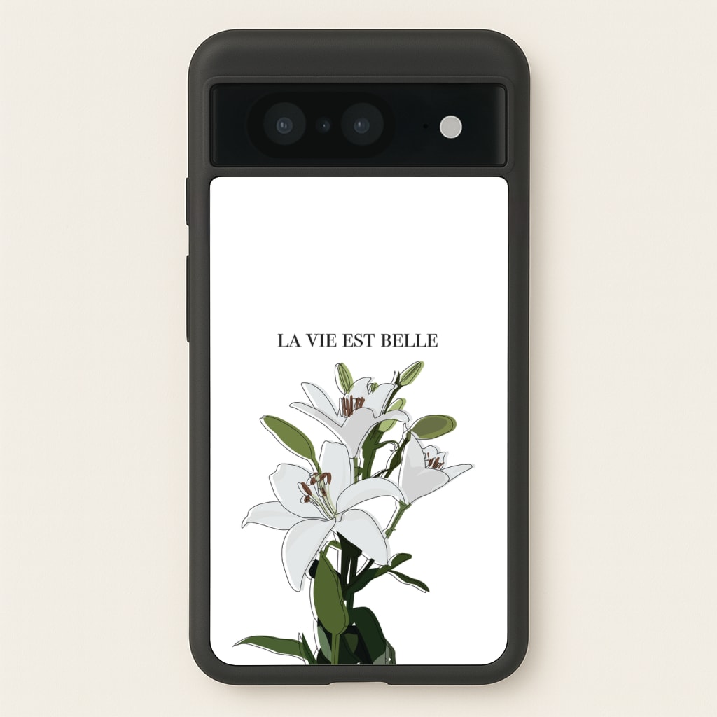 La Vie Est Belle - Clean Girl Aesthetic Phone Case