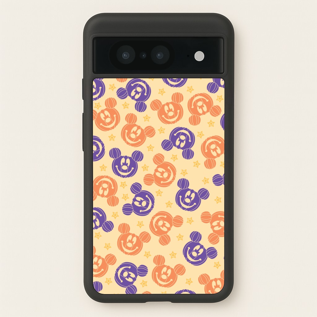 Pumkin Mouse And Stars Pattern Phone Case