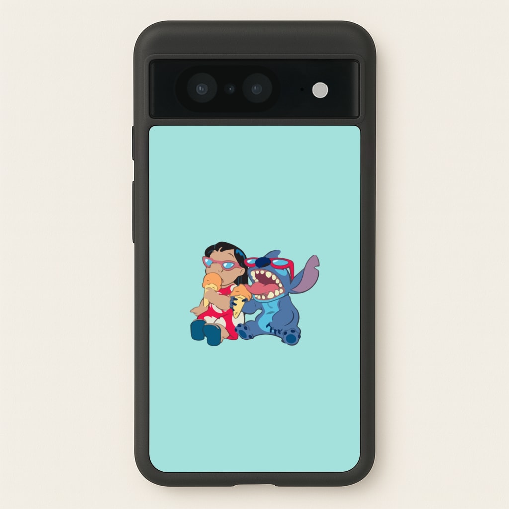Ice Cream Alien Blue Phone Case