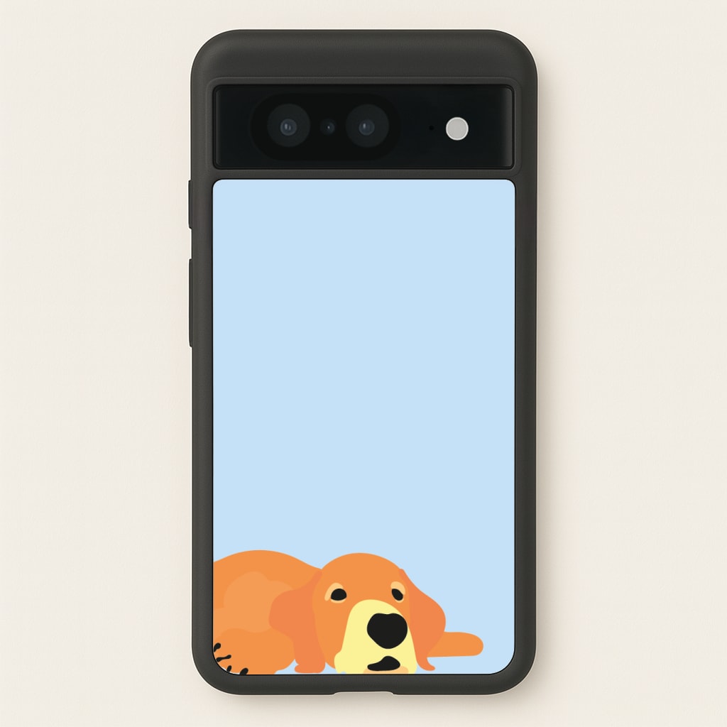Laying and chilling - Dog Patterns Phone Case