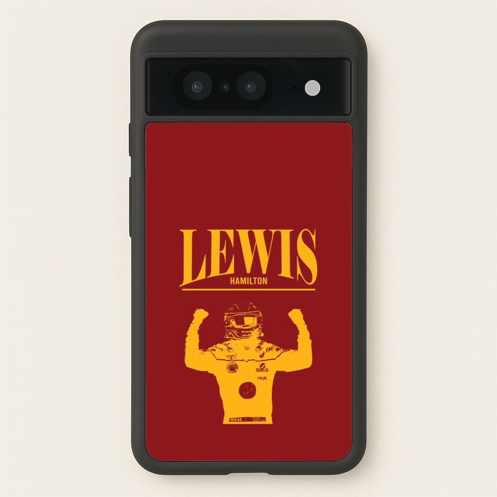Lewis Red And Gold Phone Case