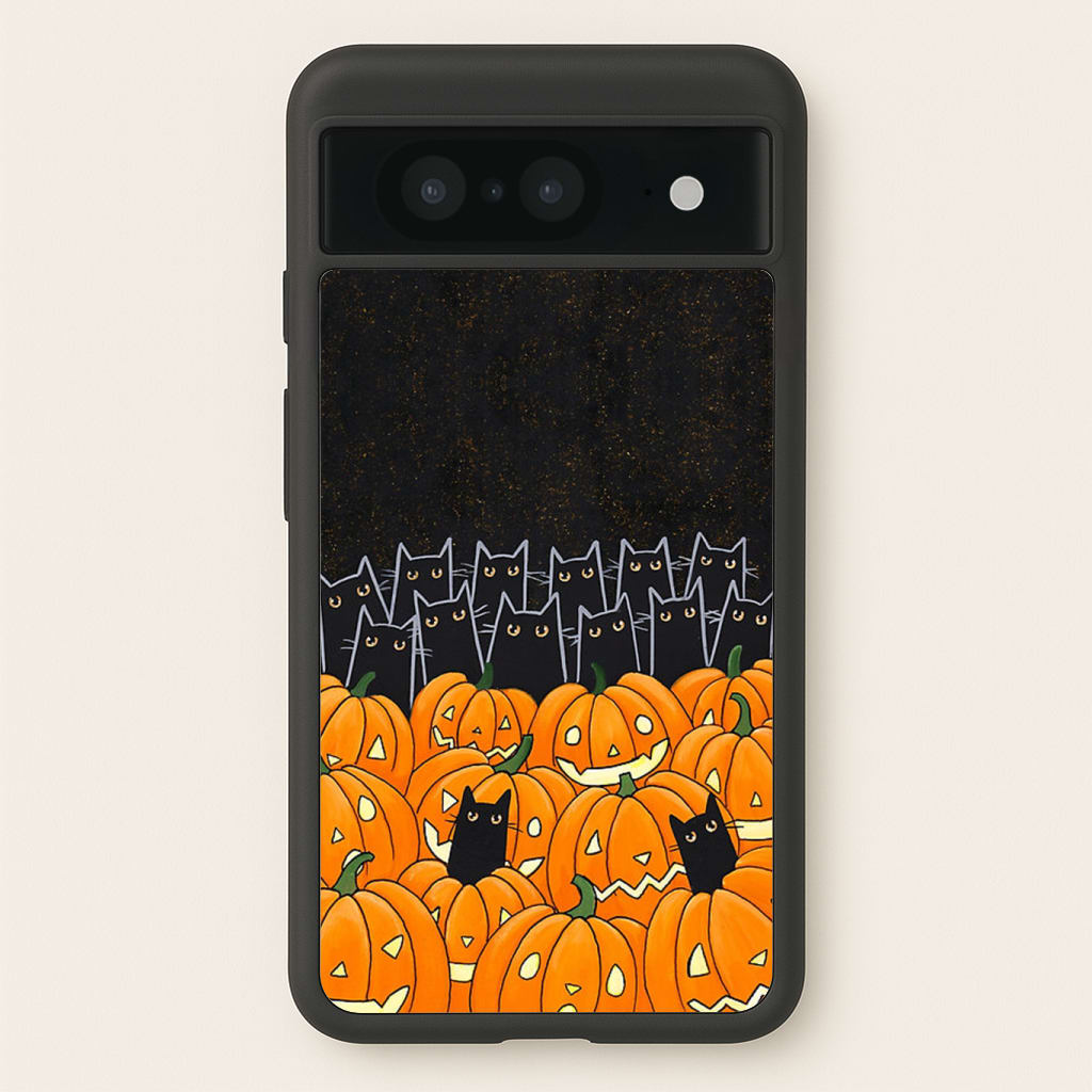 Black Cats & Lanterns - Halloween Phone Case