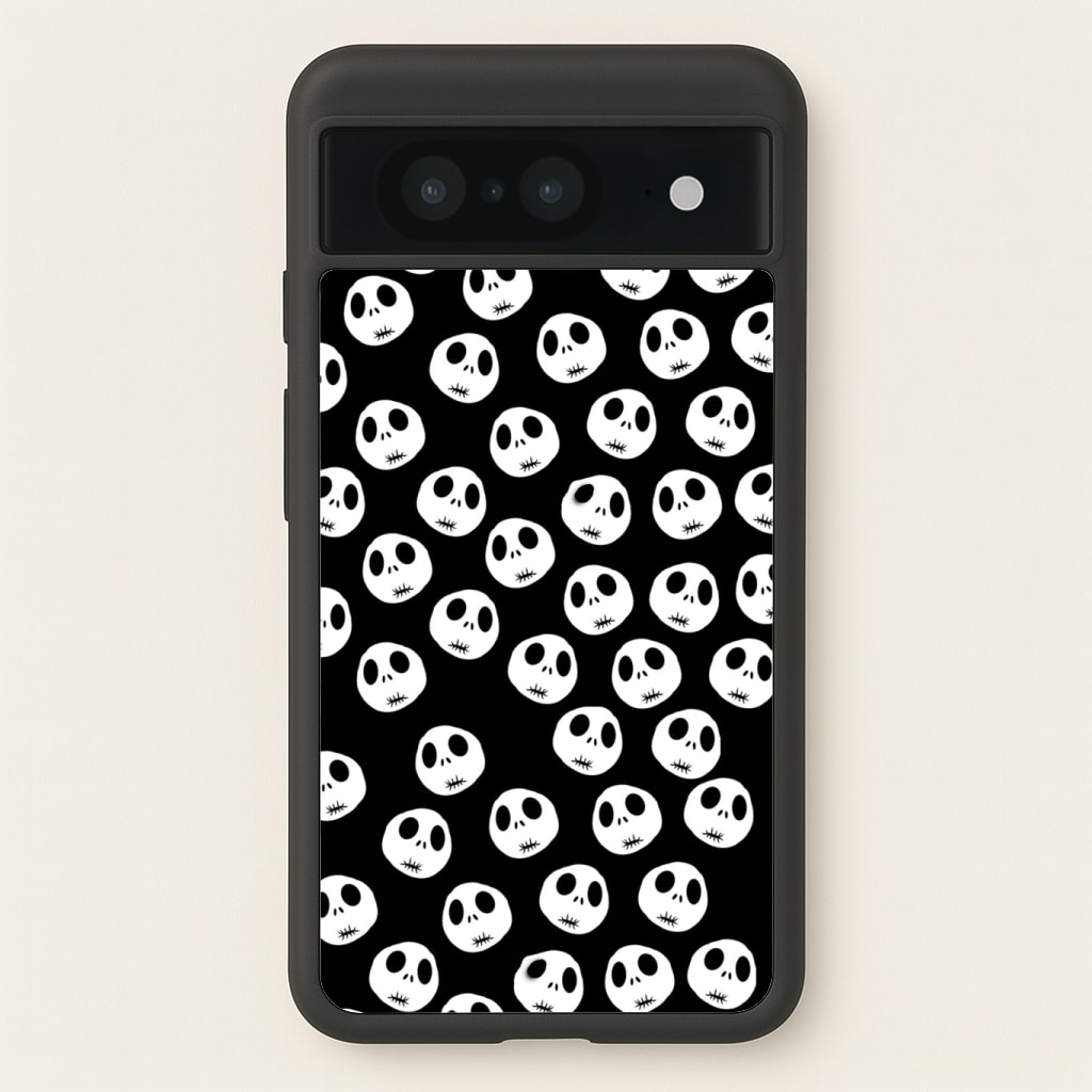 Jack Skellington Pattern - TNBC Phone Case