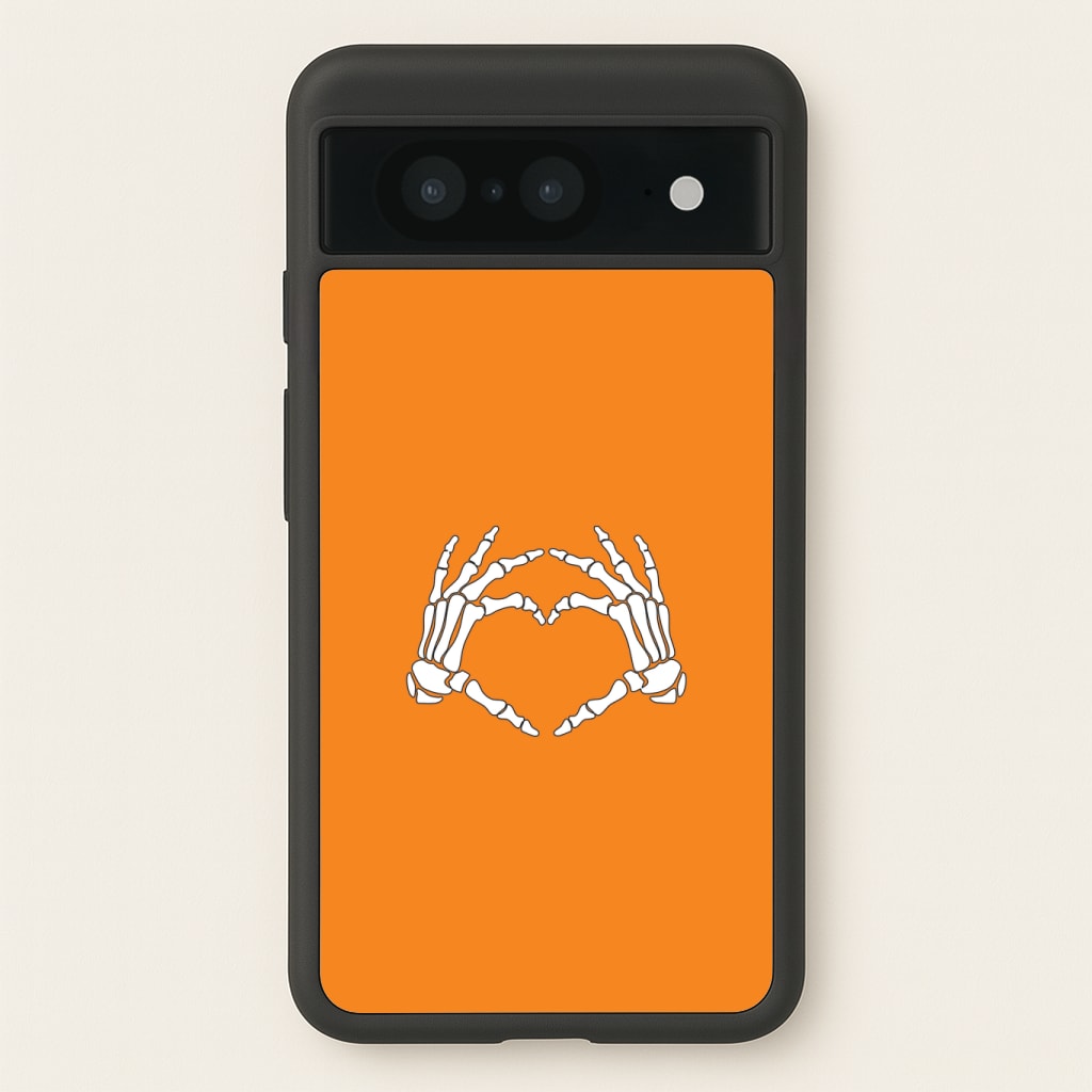Skeleton Heart Phone Case
