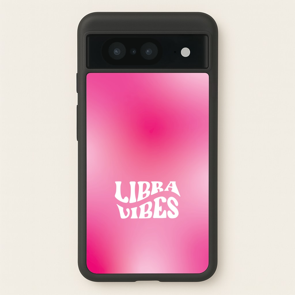 Libra Vibes Gradient Zodiac Phone Case