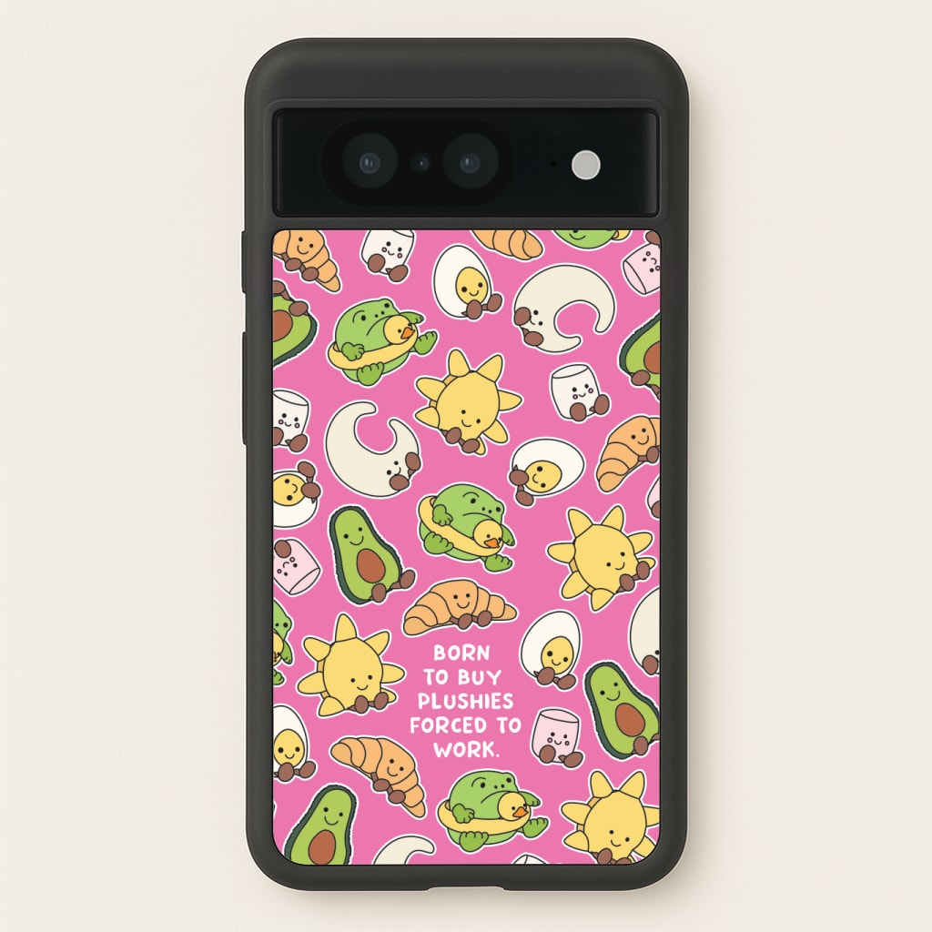 Born To Buy Plushy Phone Case