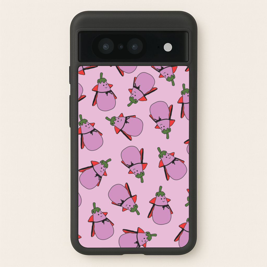 Vampire Vegetable Pattern - Halloween Phone Case
