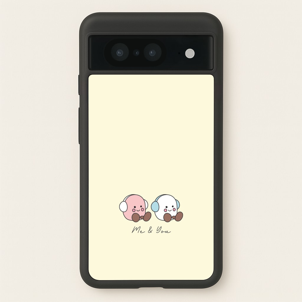Cute Christmas Marshmellow Plushies Phone Case