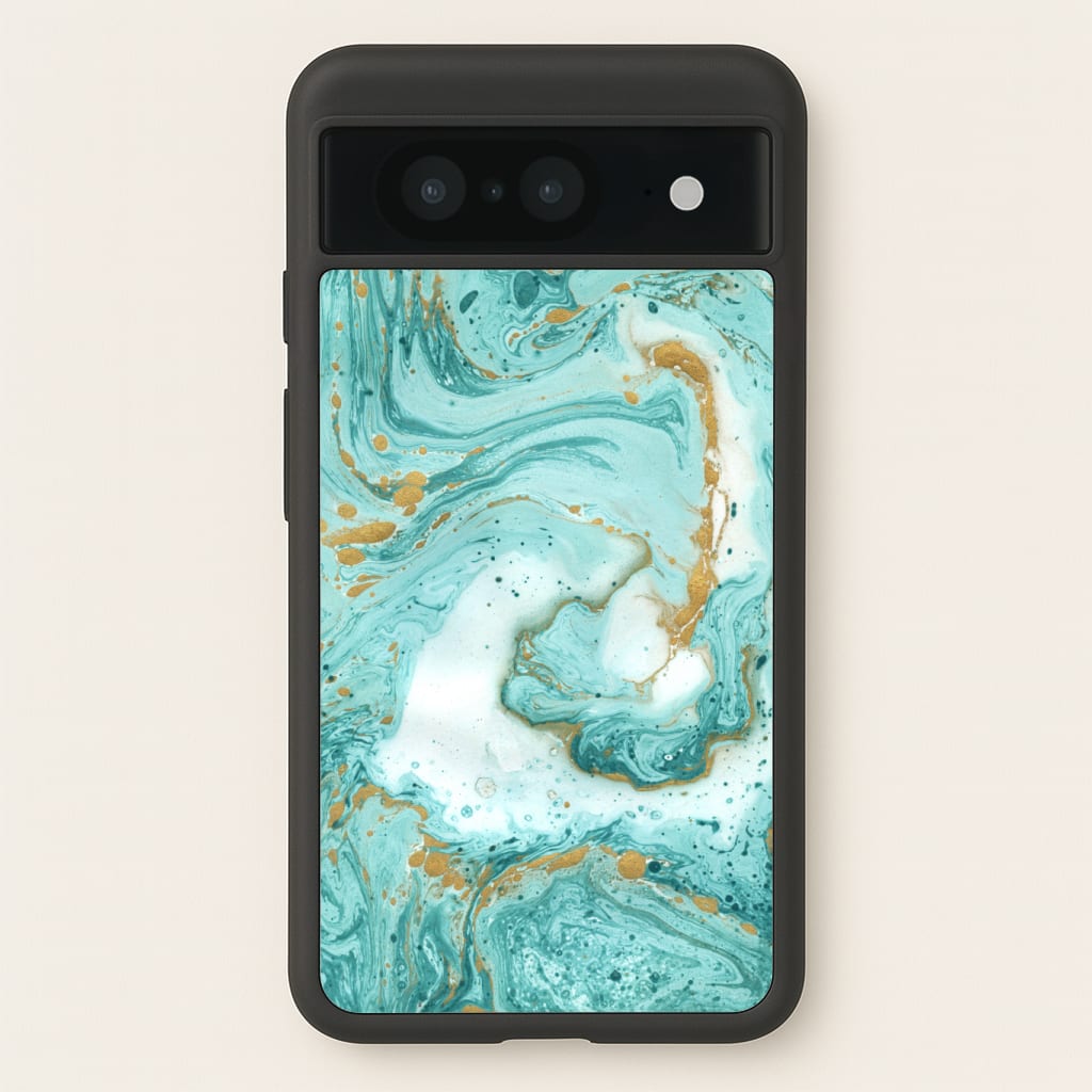 Green Marble Phone Case