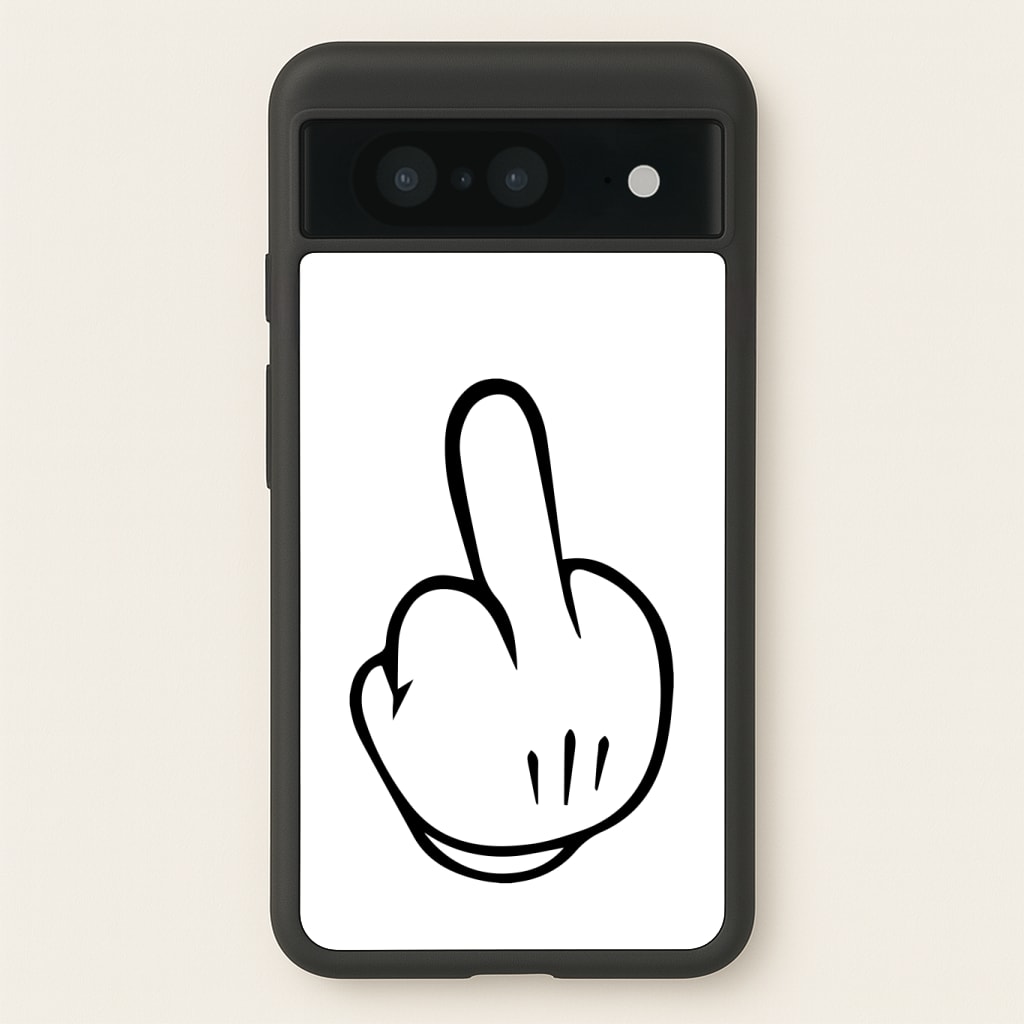 Fairytale Mouse Middle Finger Phone Case