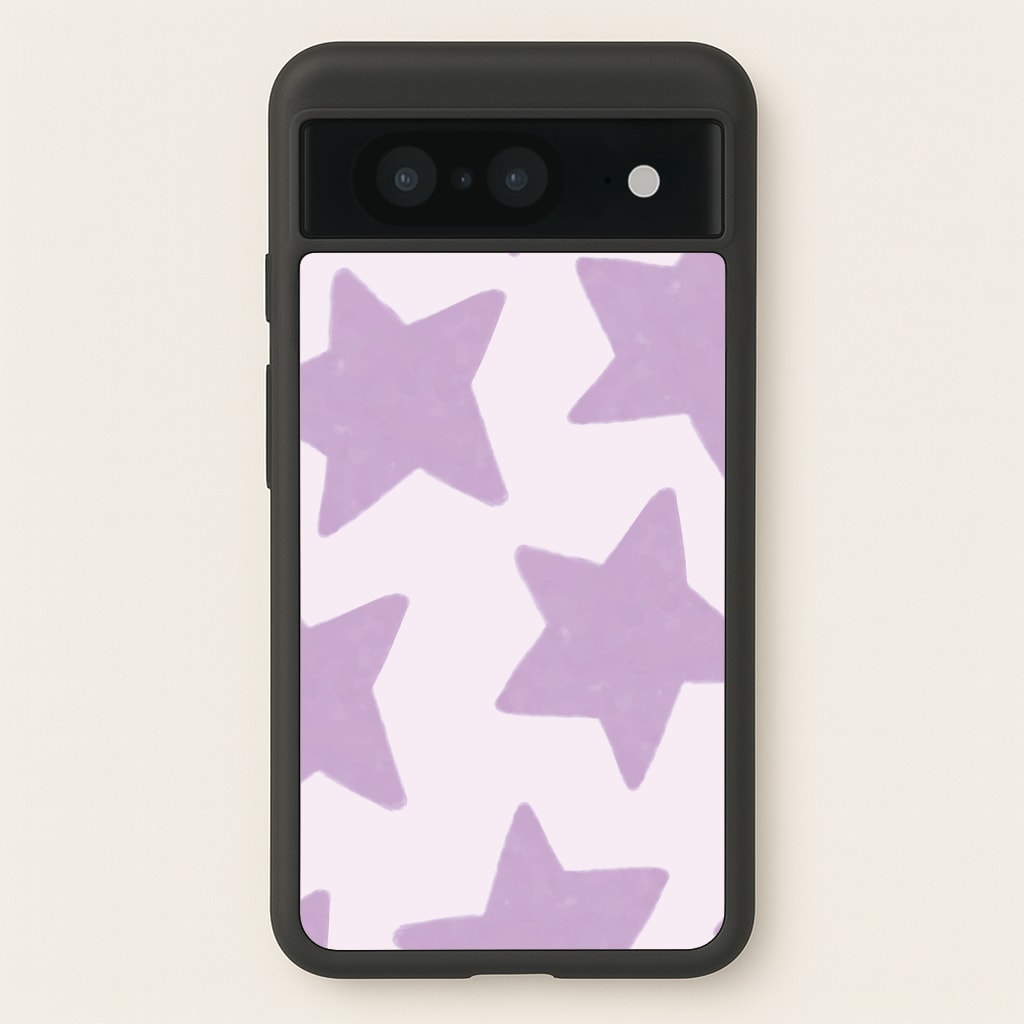 Lilac Stars Phone Case