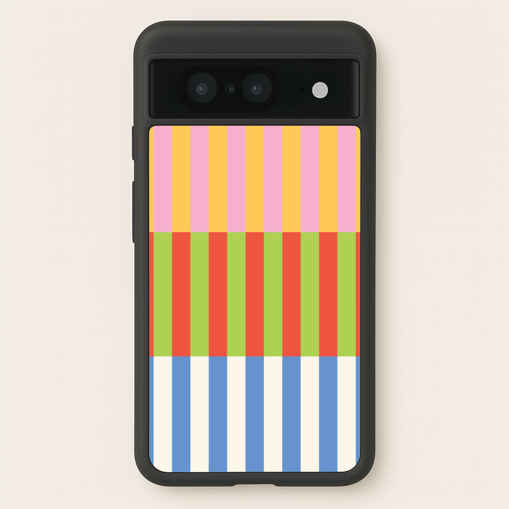 Colourful Stripes Pattern Phone Case