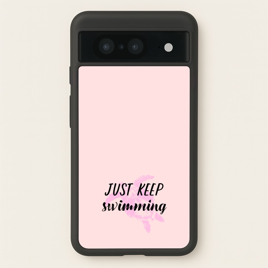 Just Keep Swimming - Summer Phone Case
