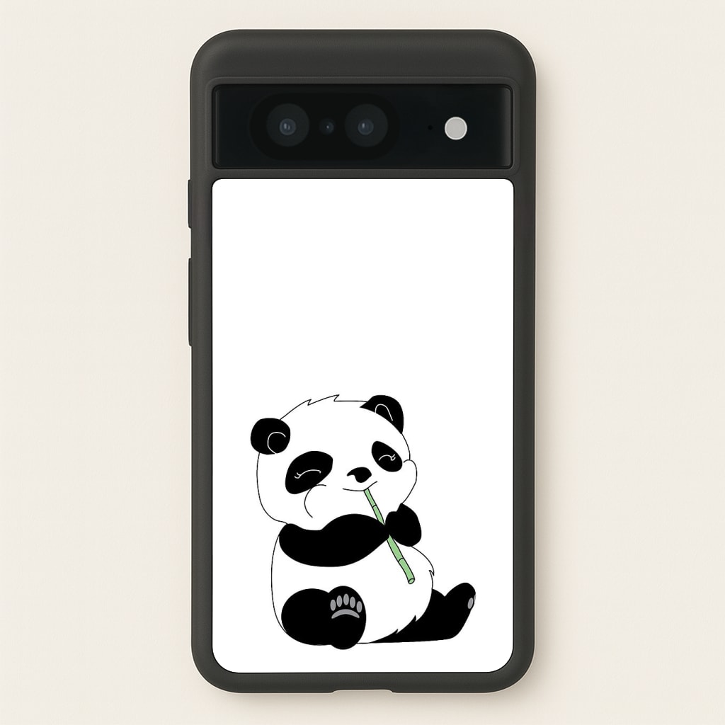 Vegan Panda Phone Case