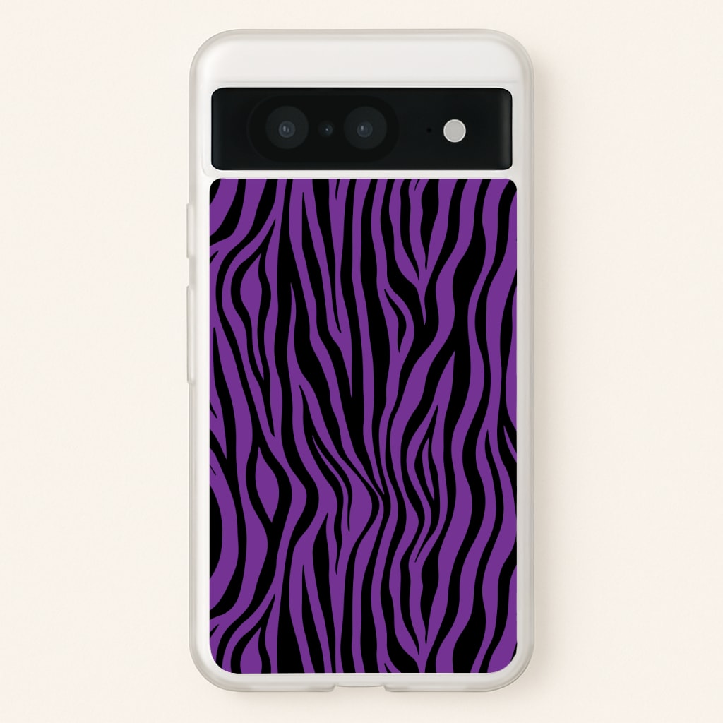 Purple Zebra - Animal Patterns Phone Case