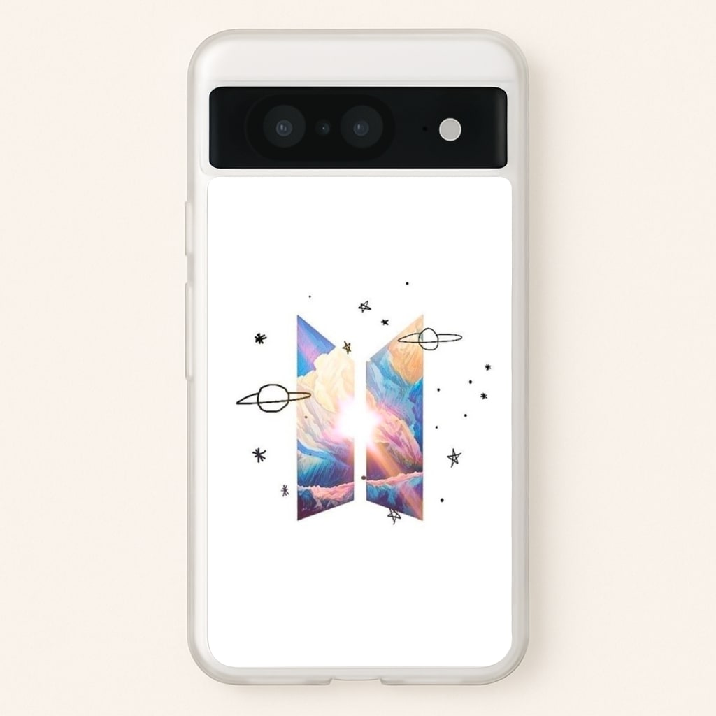 Space K-Pop Band Logo Phone Case