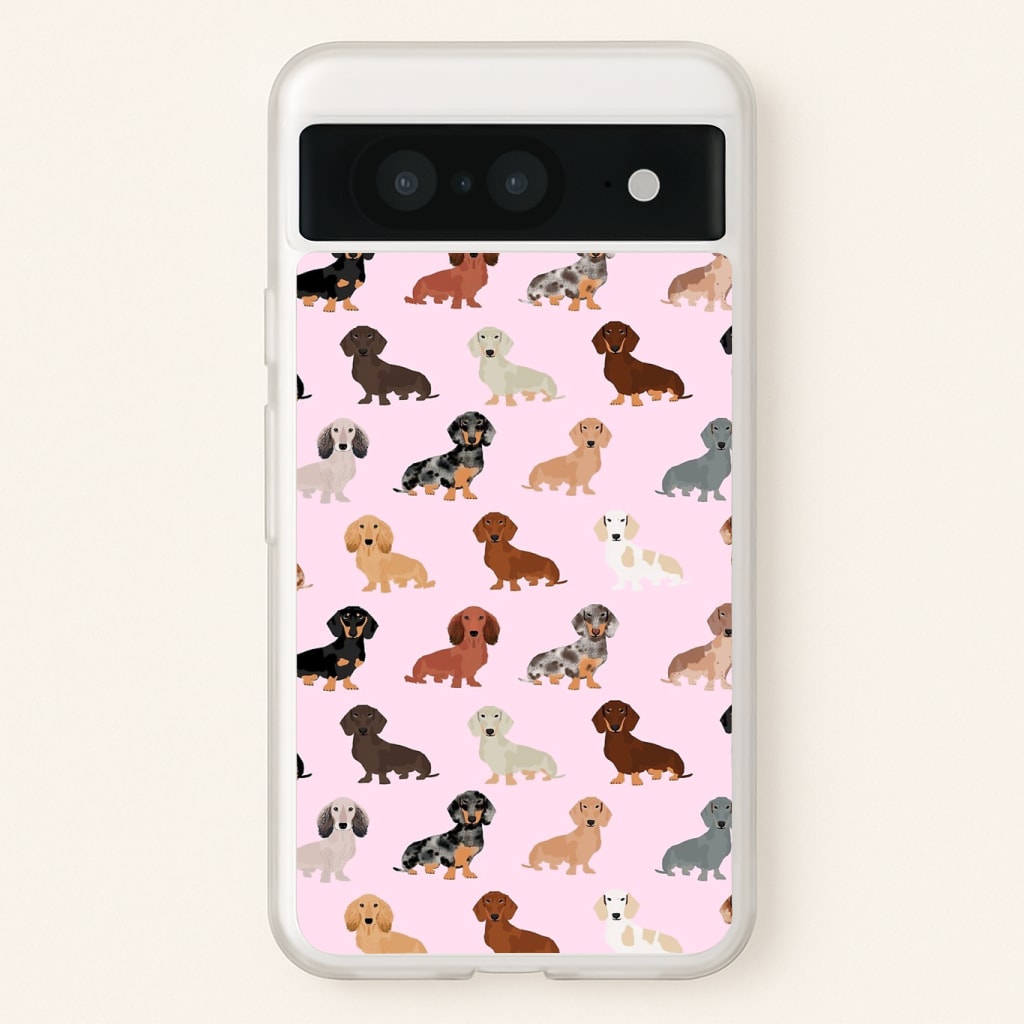 Dachshund Breed Pattern Phone Case