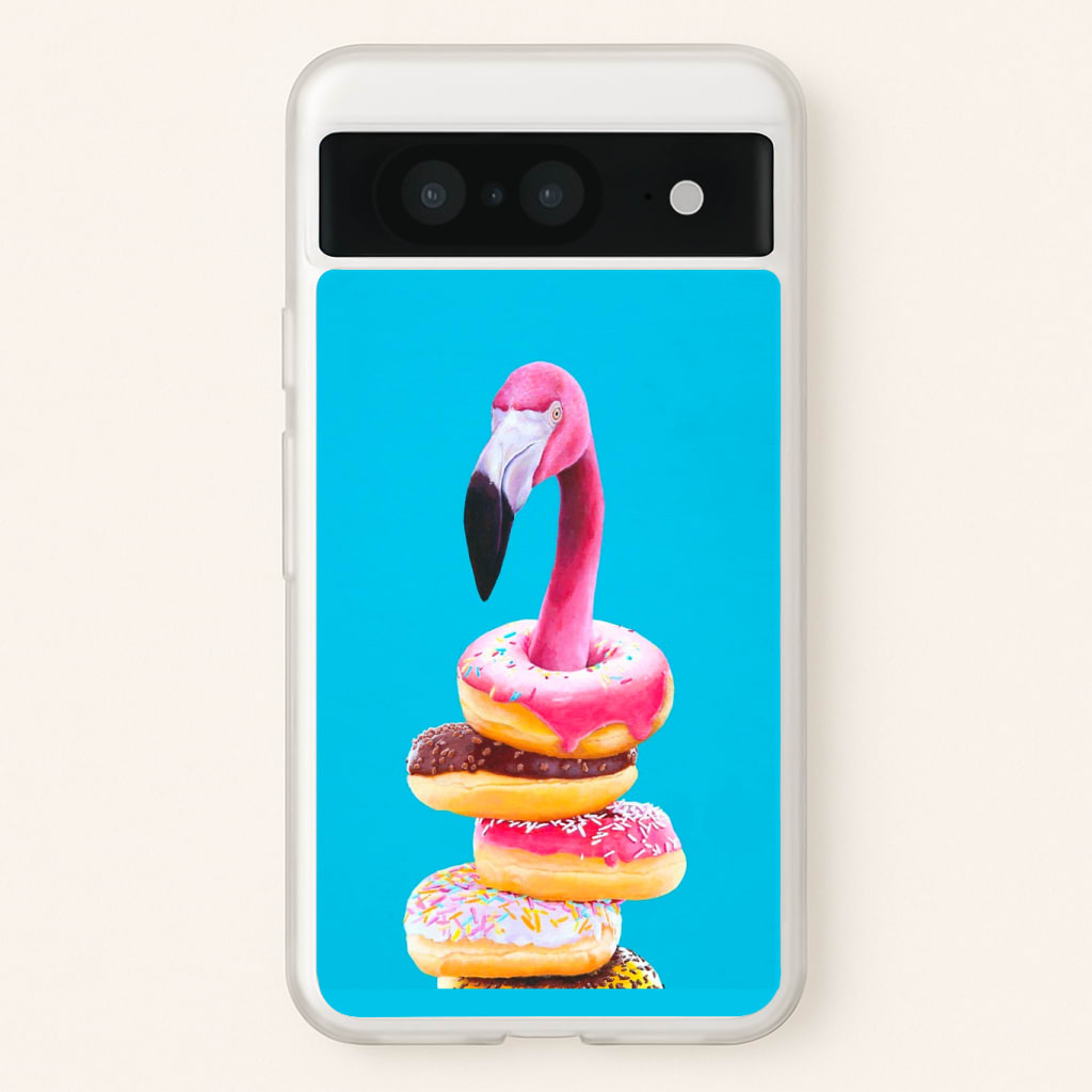 A Famished Flamingo Phone Case