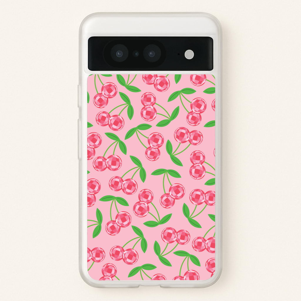 Disco Cherries Pattern Phone Case