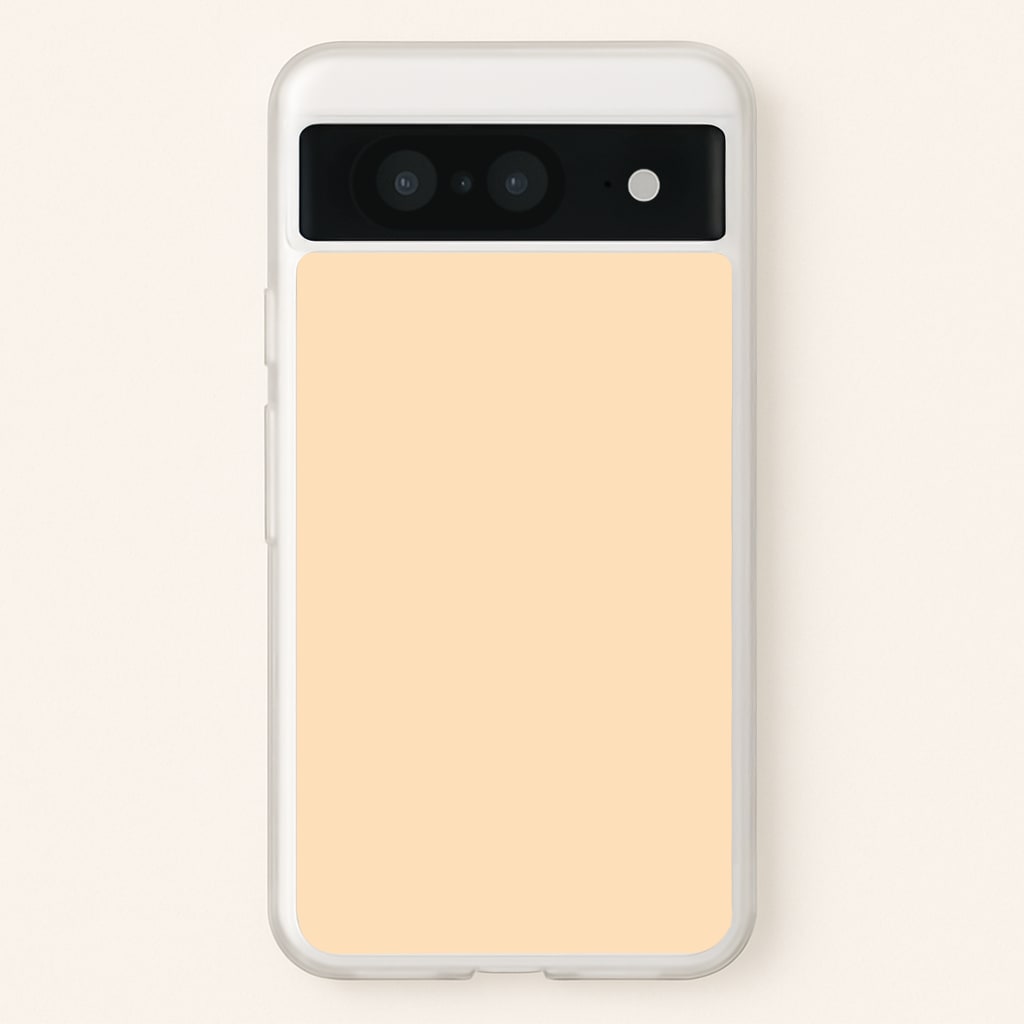 Back To Casics - Pretty Pastels - Plain Orange Phone Case