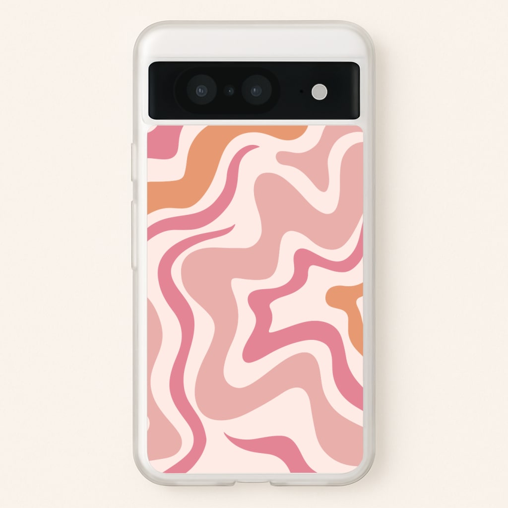 Pink Waves Phone Case