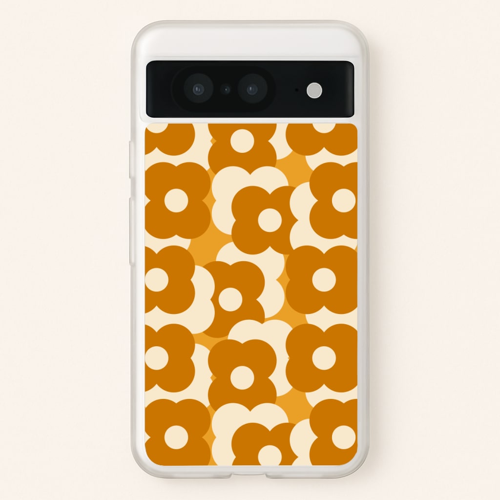 Retro Flower Pattern Phone Case