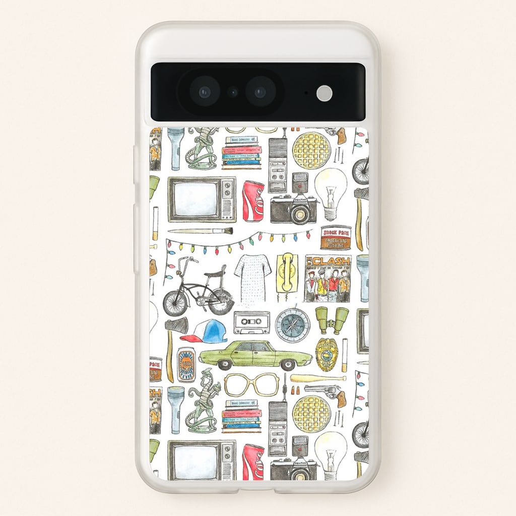 Stranger Objects Illustration Phone Case