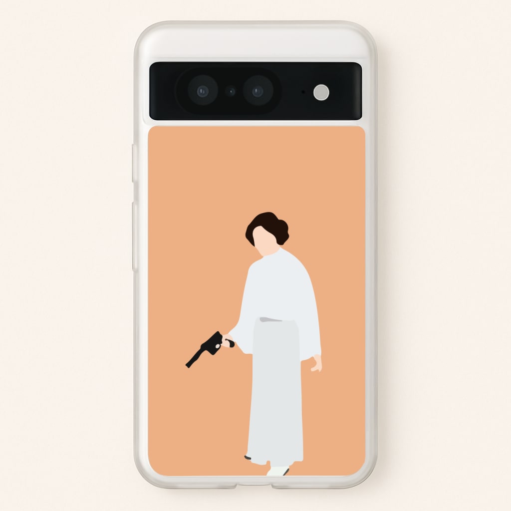 Leia Faceless With Gun Phone Case