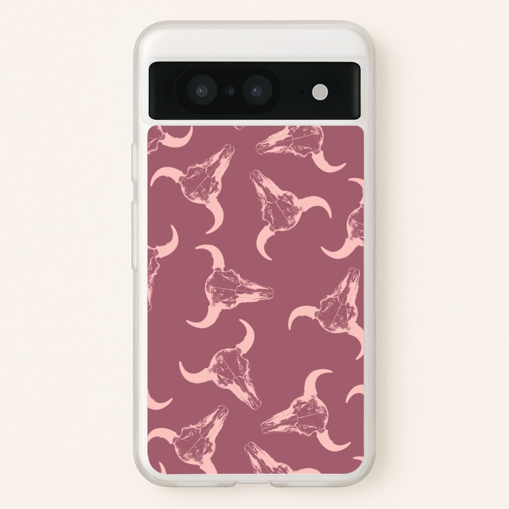 Pastel Skulls Pattern Phone Case