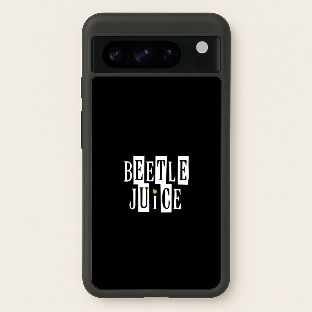 Text - Beetle Halloween Phone Case