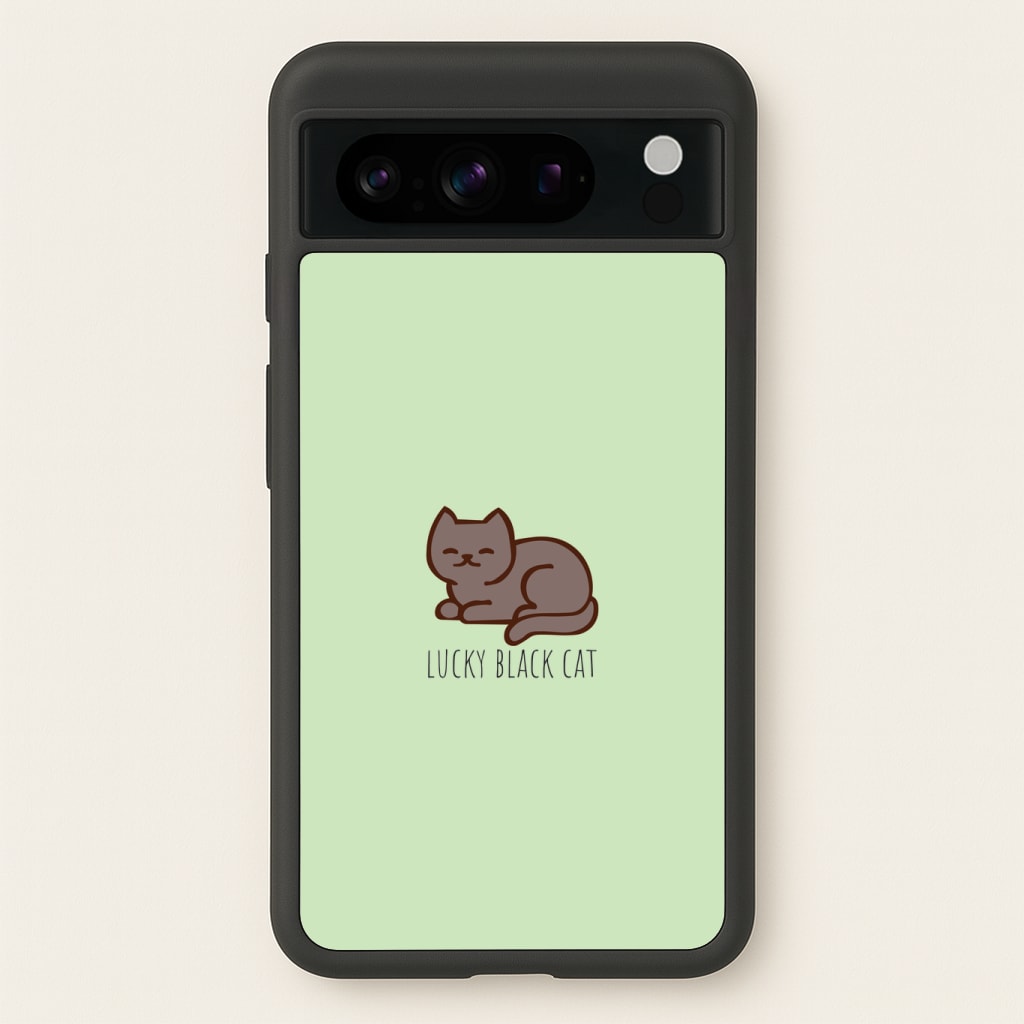 Lucky Black Cat - Cats Phone Case