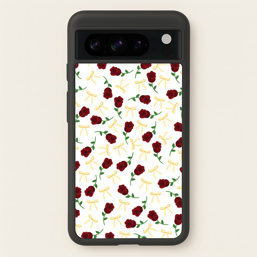 Roses And Bows Pattern Phone Case