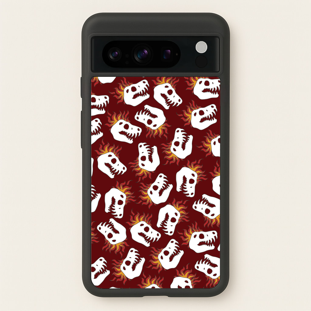 Bone Pattern - Dinosaurs Phone Case
