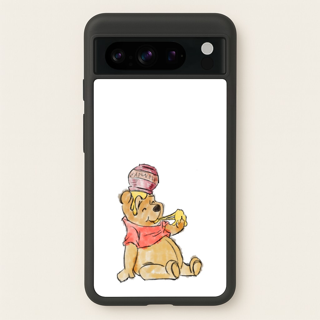 Winnie Sketch Phone Case