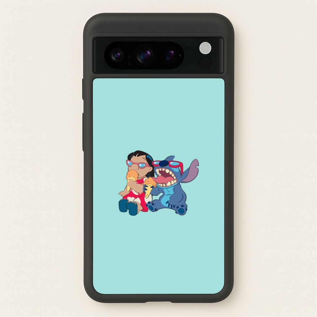 Ice Cream Alien Blue Phone Case