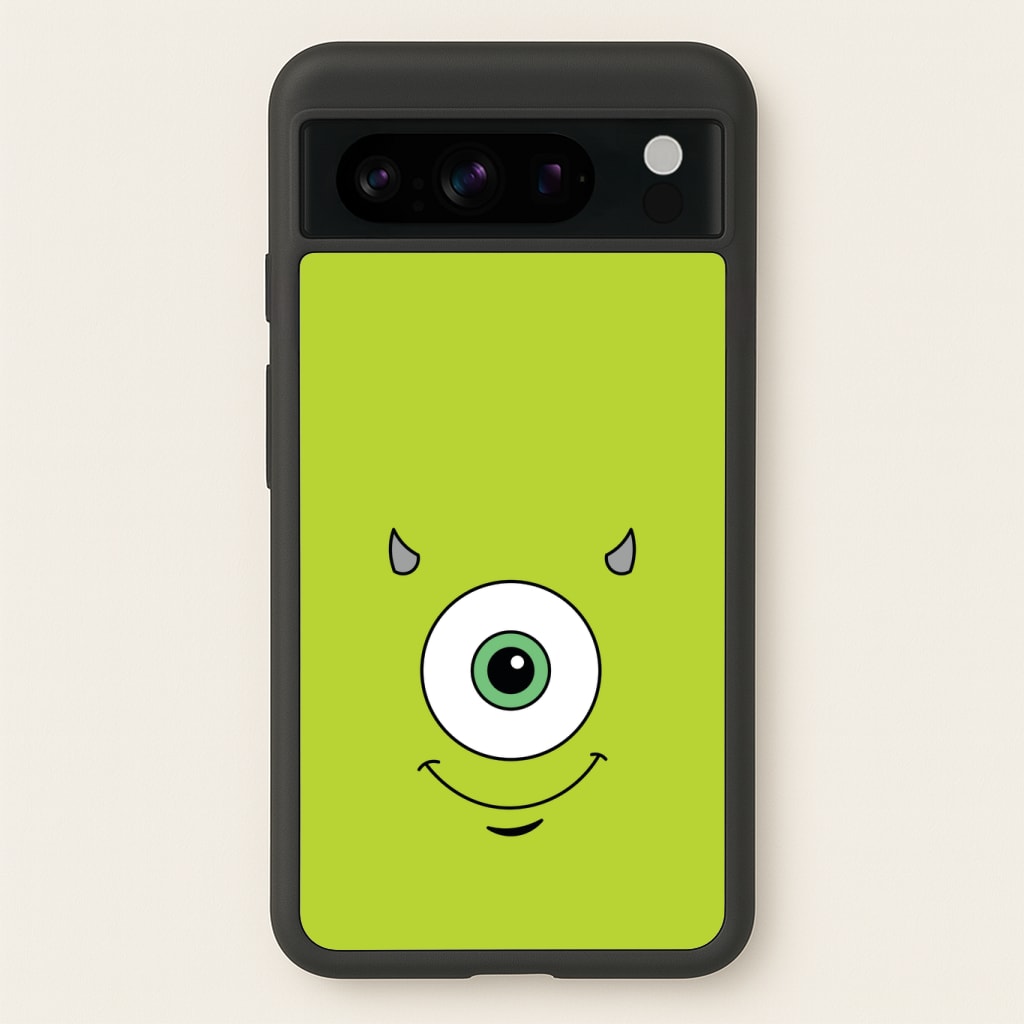 Green Monster Face Phone Case